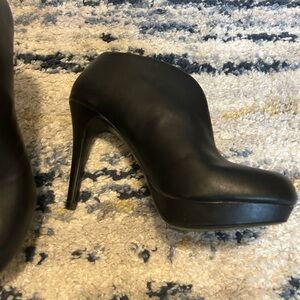 Audrey Brooke Black Ankle Boots